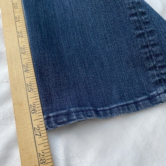 Lauren Ralph Lauren Women's High-Rise Blue Jeans Dark Wash Denim Size 8 Casual - Picture 12 of 14